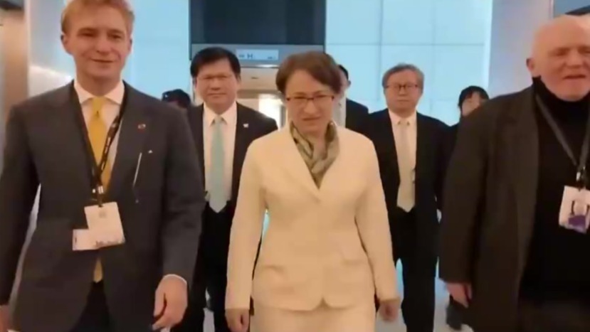 萧美琴窜访欧盟议会狂喊“台独”，侯汉廷讽：就是自嗨联谊会