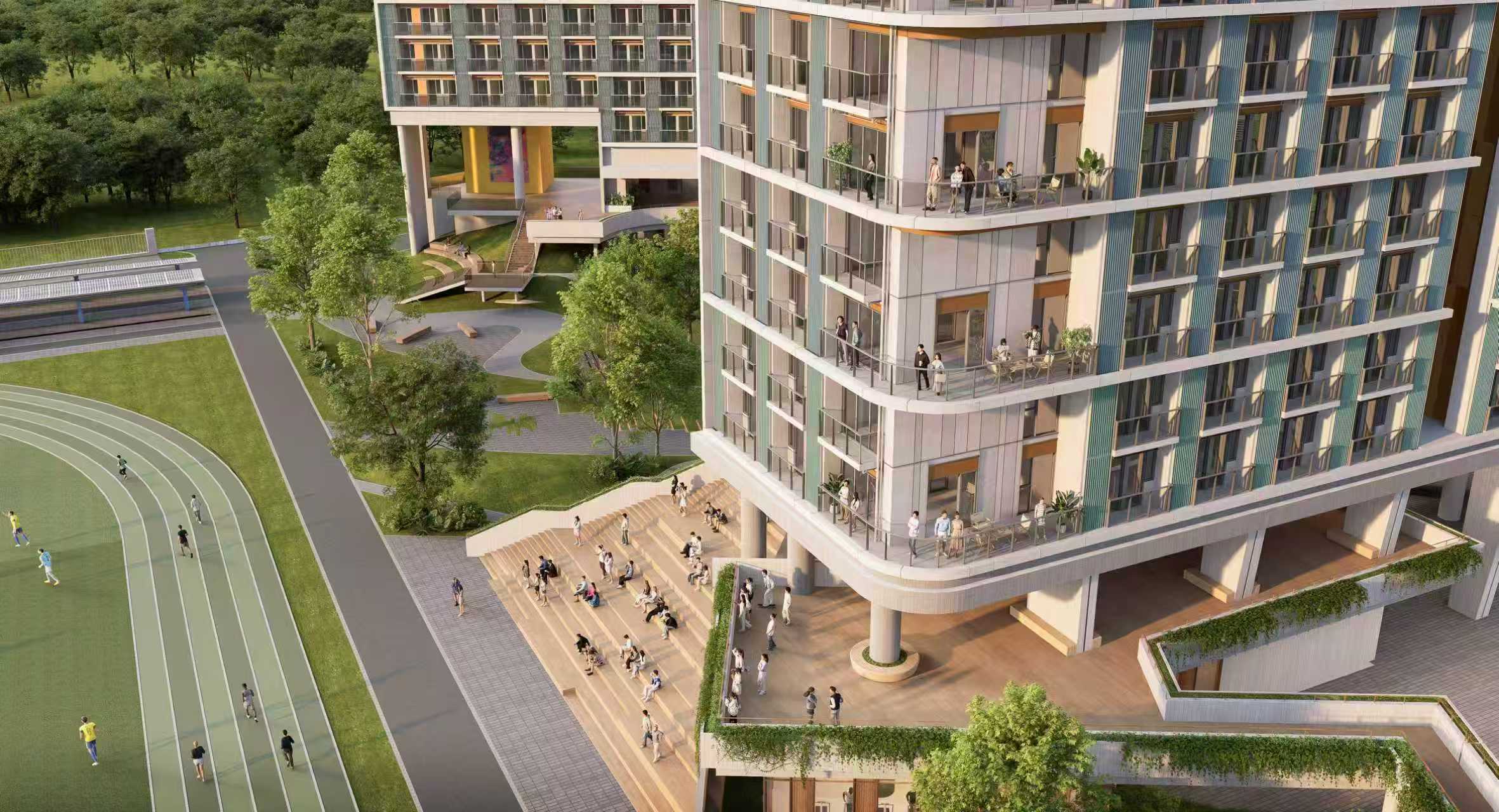 深圳医学科学院及深圳湾实验室永久场地一体化建设（一期）项目地块一正式开工