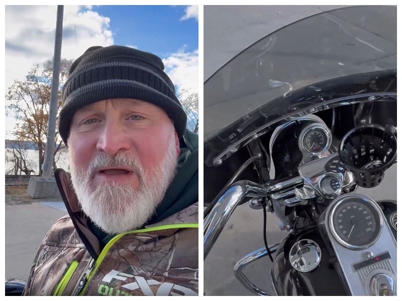 为赶上关键投票,美议员冬天骑摩托车16小时赶回华盛顿