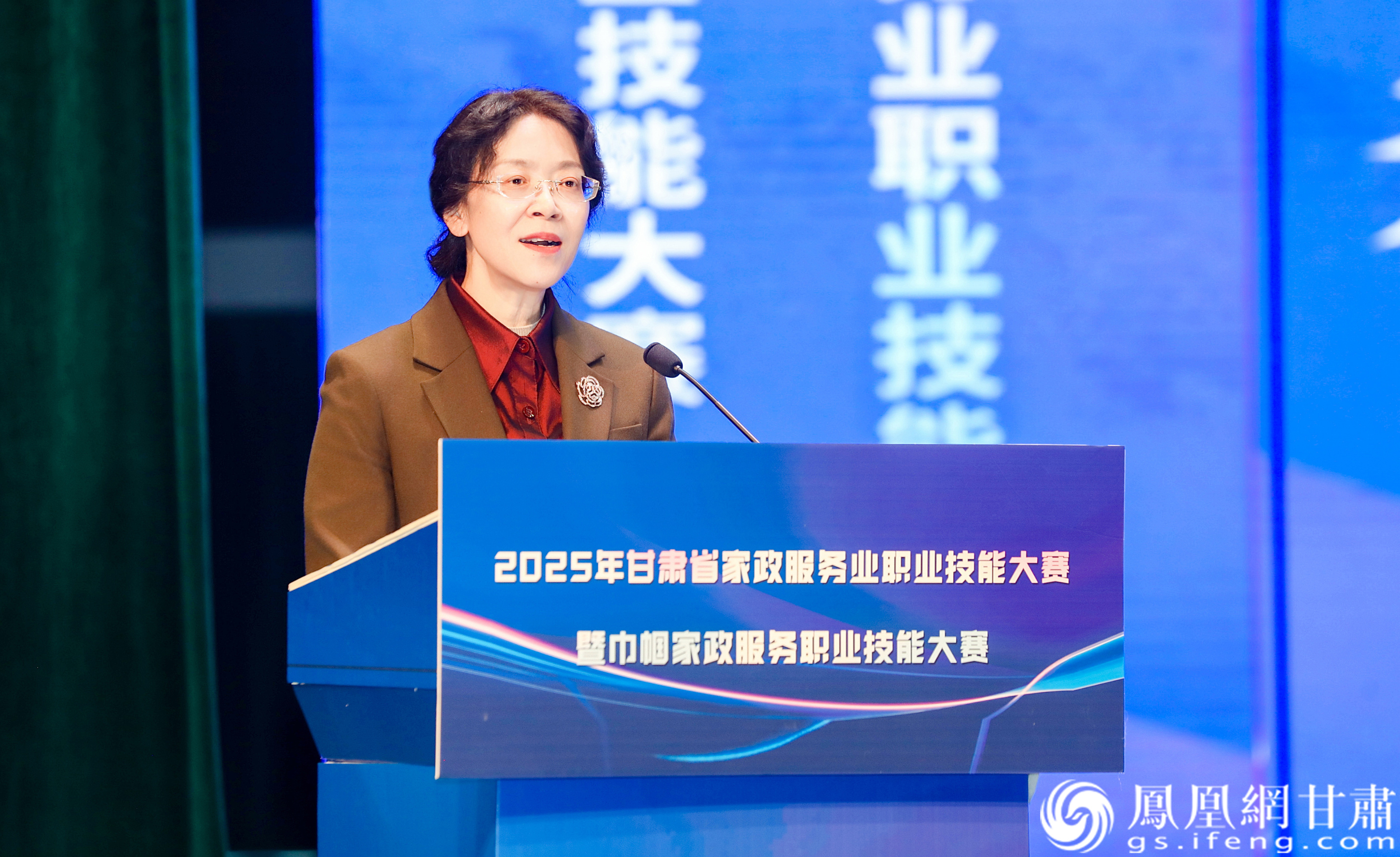 马琨说，将以此次大赛为契机为妇女就业创业搭建更广阔平台。甘肃省妇联供图