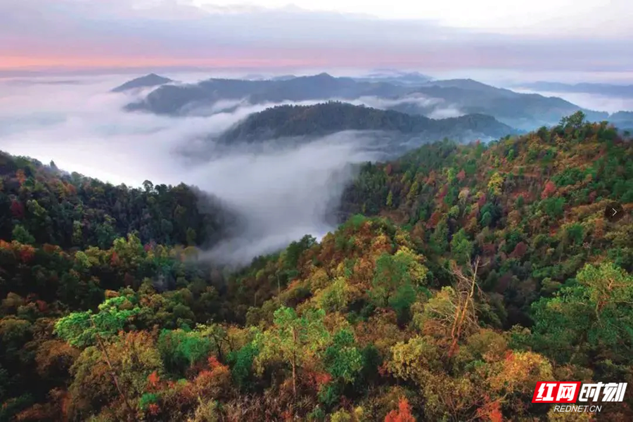 穿岩山国家森林公园。