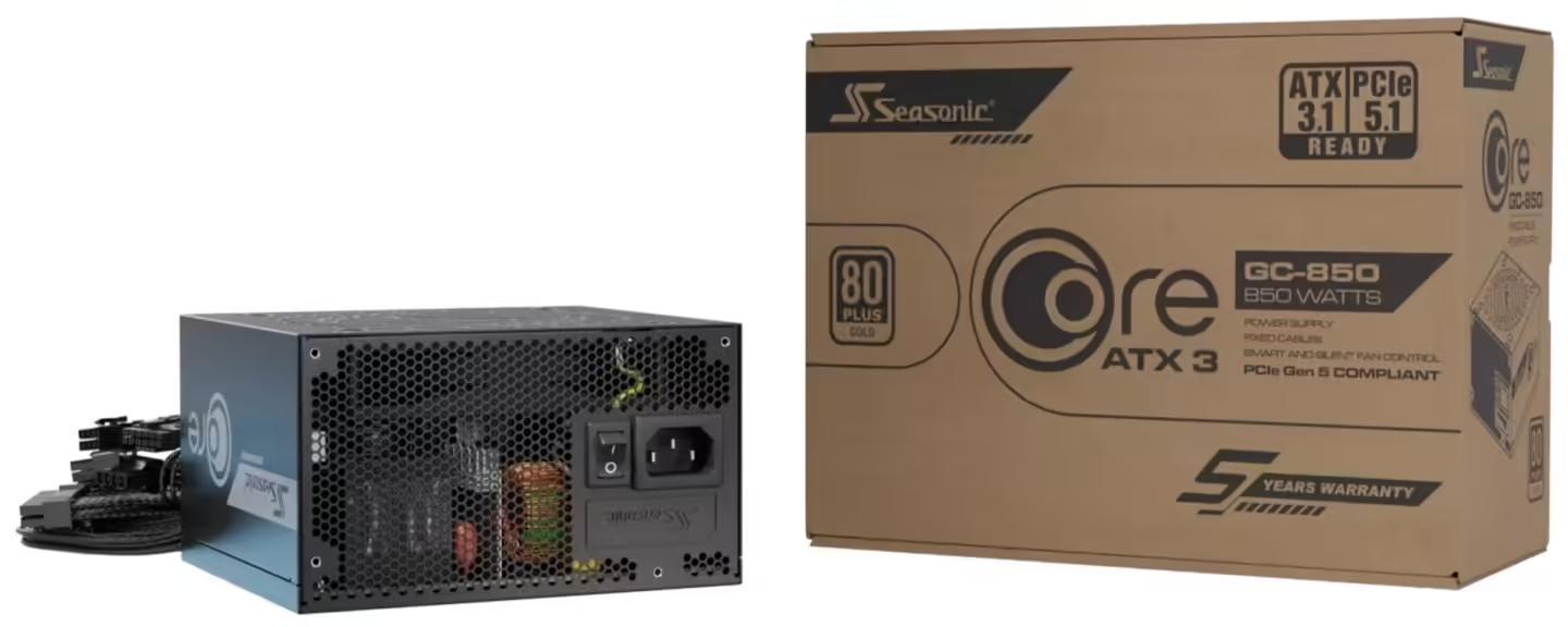 ▲ CORE GC-850 ATX 3.1