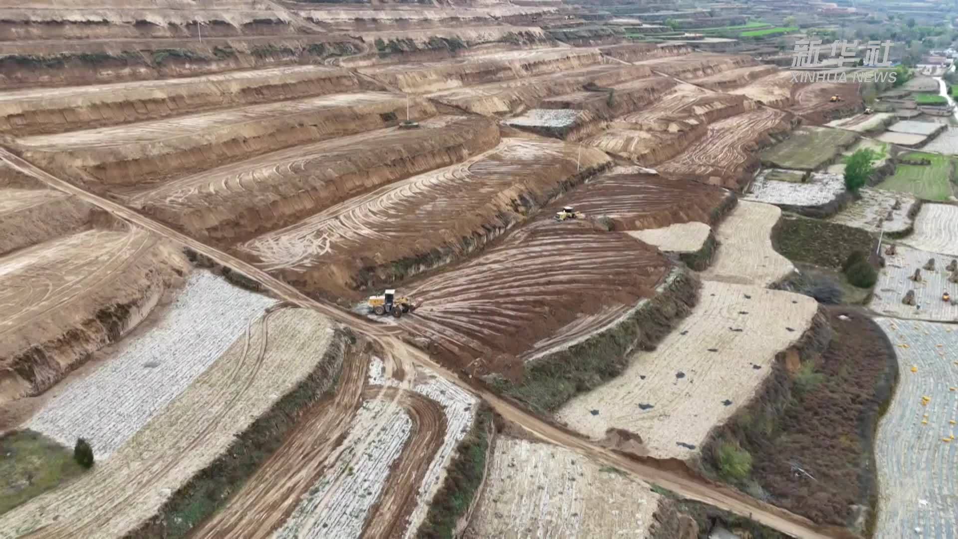 甘肃定西：高标准农田建设跑出“加速度”