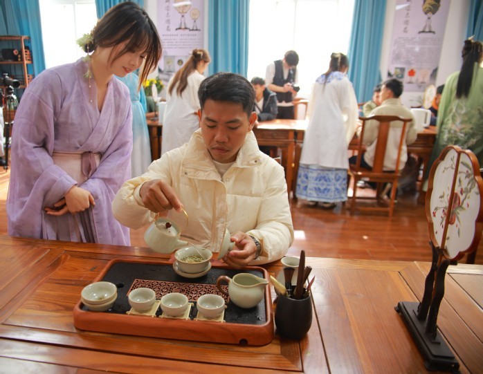 泰国师生苏安院研学 深度体验“中文+职业技能”魅力