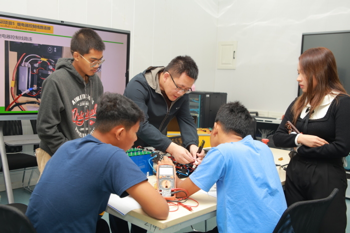 泰国师生苏安院研学 深度体验“中文+职业技能”魅力