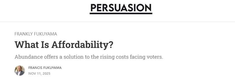 弗朗西斯·福山撰文截图。