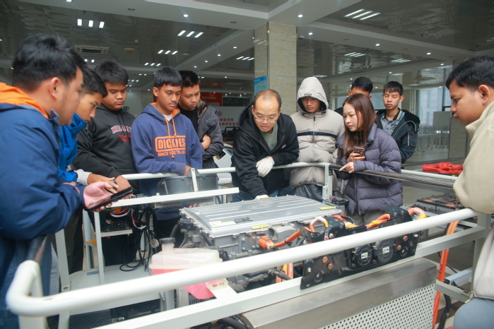 泰国师生苏安院研学 深度体验“中文+职业技能”魅力