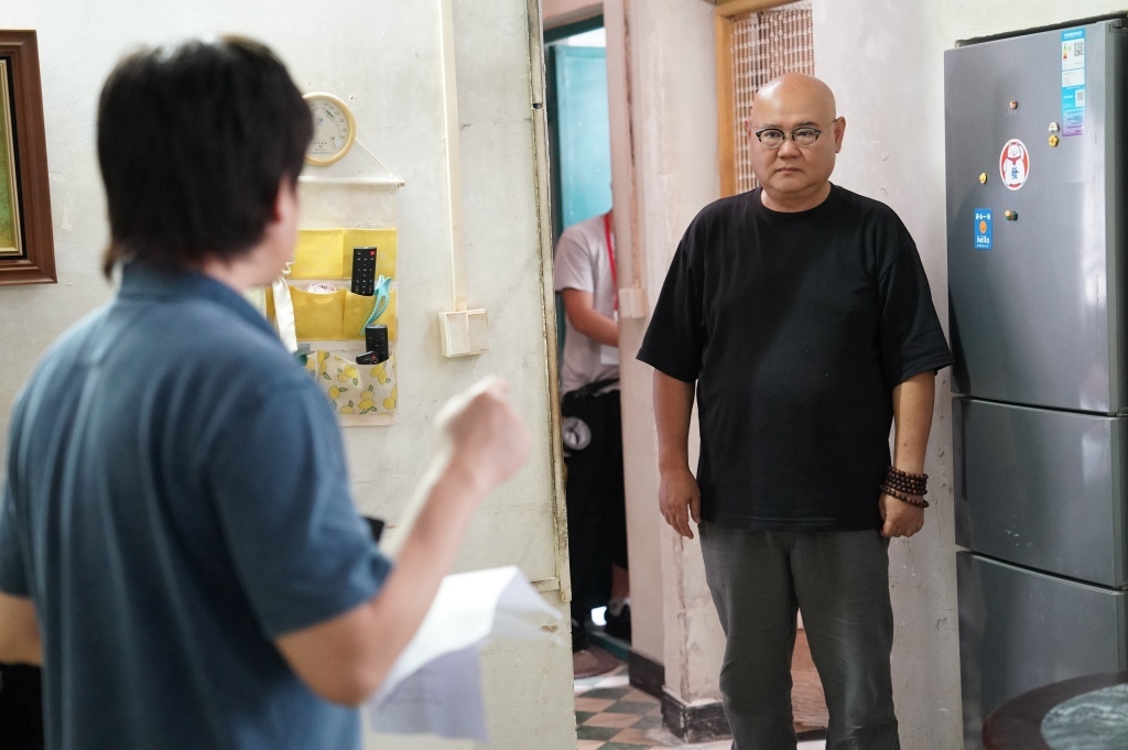 蔡尚君导演片场工作照