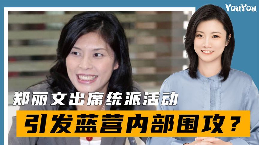 郑丽文出席统派活动被围攻，蔡正元露出真面目，蓝营提无理要求