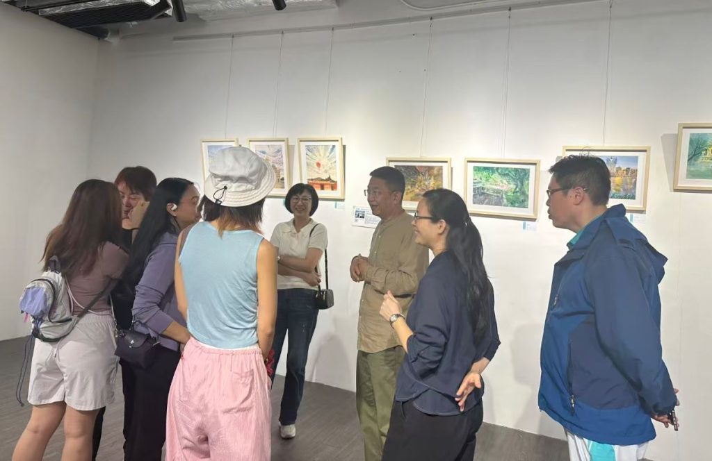 「水色相融繪閩澳——泉州水彩畫家作品展」在澳門開展