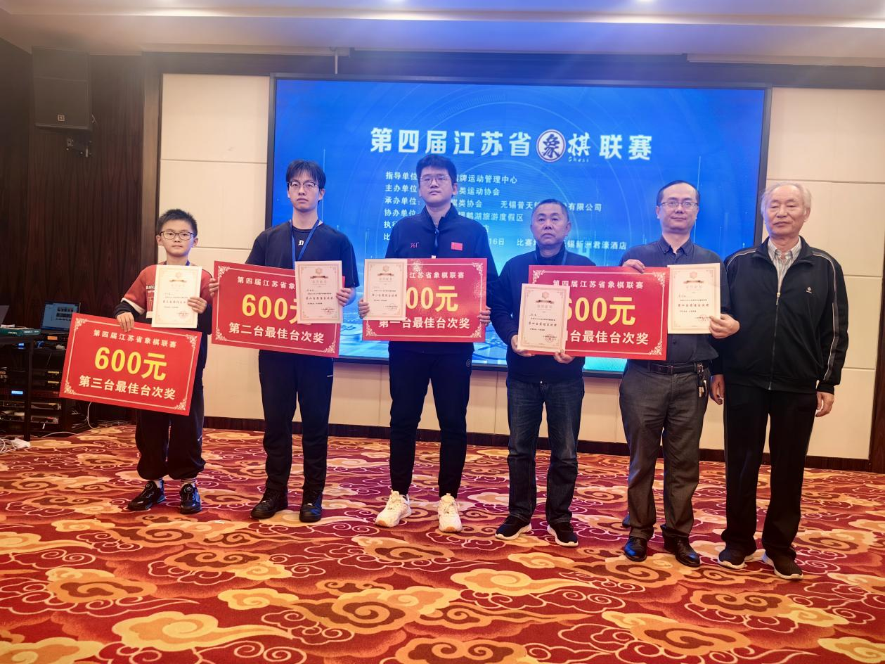 盐城首夺象棋团体省冠 东台班底创双重历史——第四届江苏省象棋联赛盐城代表队强势登顶