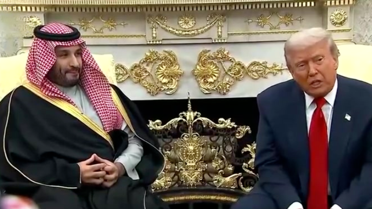 沙特王子萨勒曼：承诺向美国投资1万亿美元