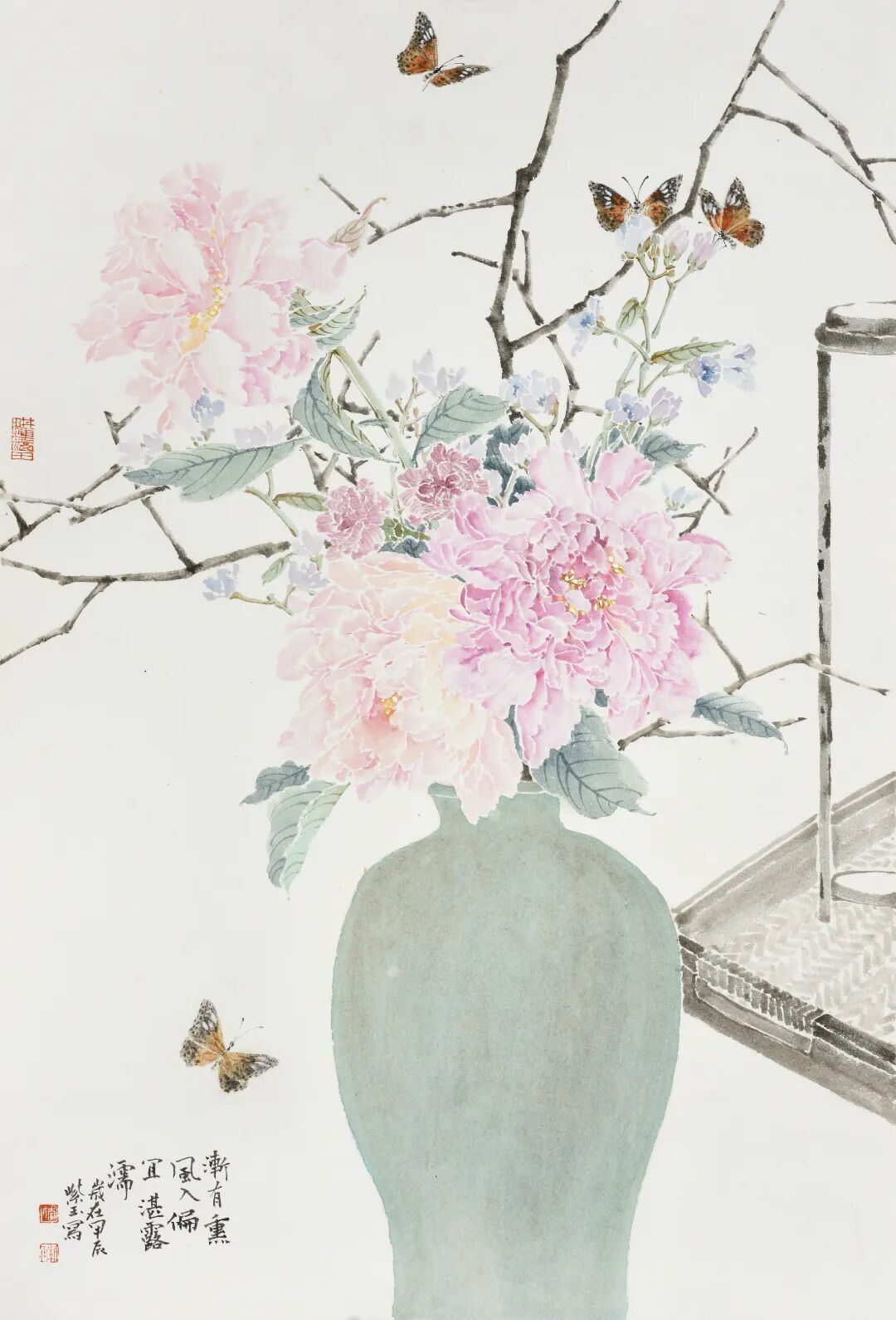 李紫玉中国画作品展在佛山市石景宜艺术馆开幕