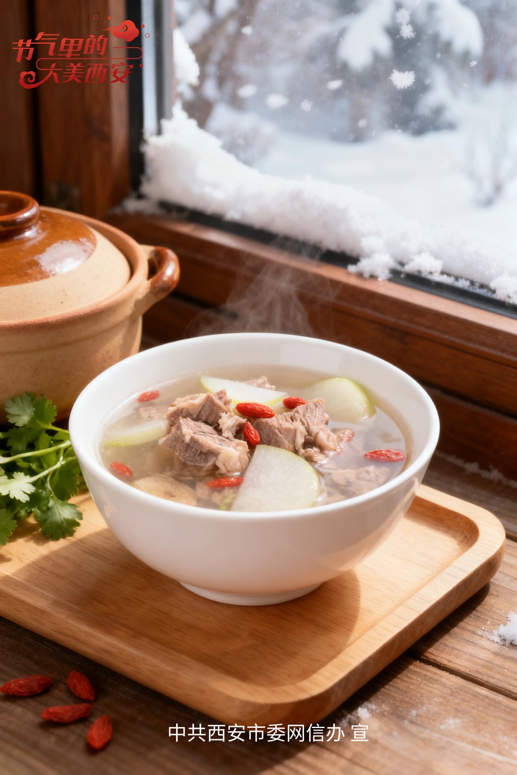 節氣里的大美西安|今日小雪 冬醞長安