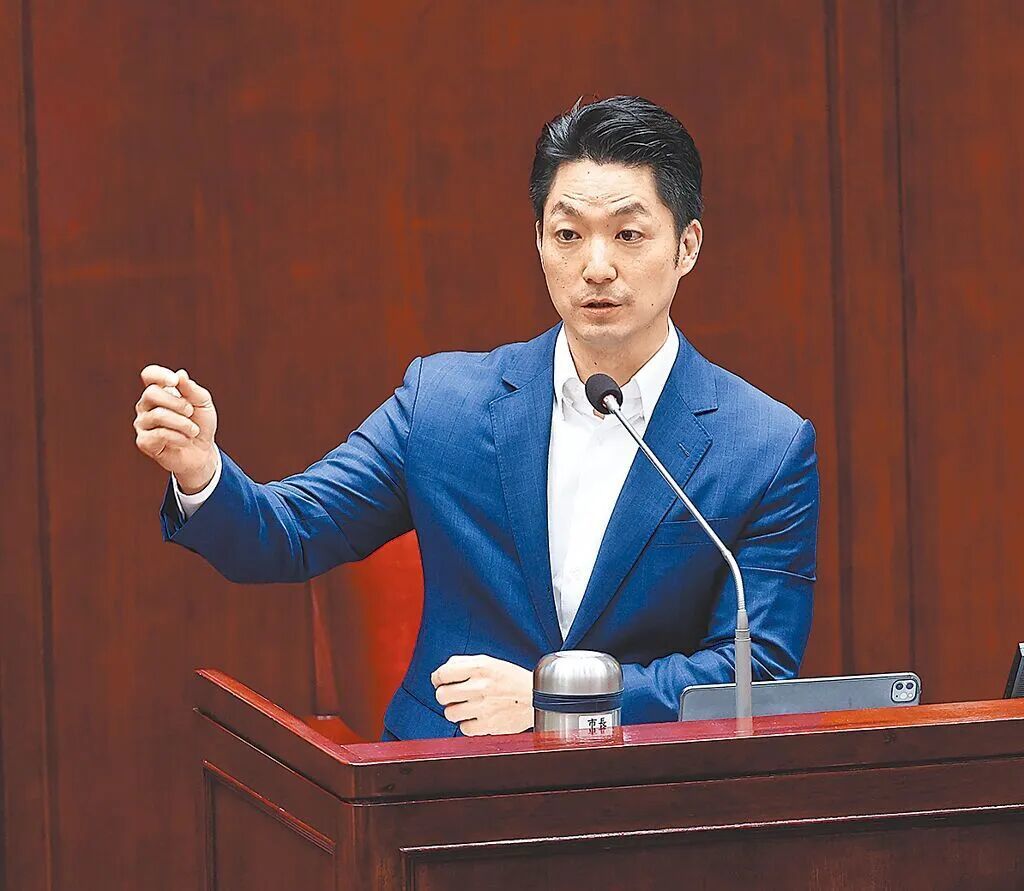 ▎台湾各党派陆续布局明年“九合一”选举,图为台北市长蒋万安。(中时新闻网)