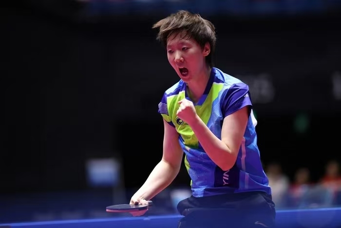 十五运会乒乓球女单 王曼昱成功卫冕