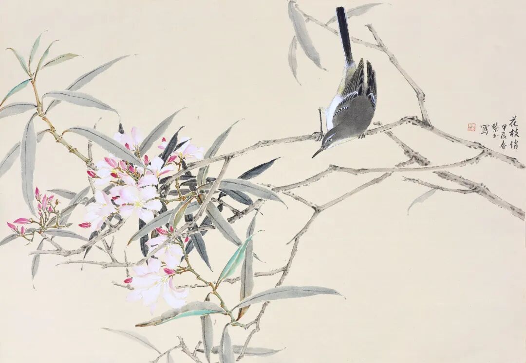 李紫玉中国画作品展在佛山市石景宜艺术馆开幕