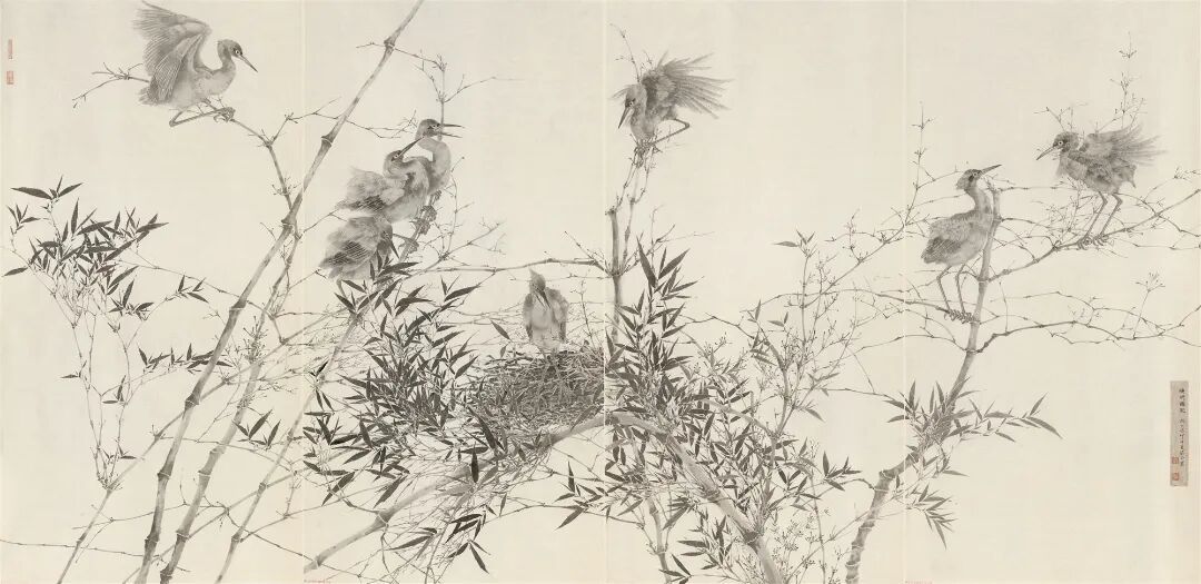 李紫玉中国画作品展在佛山市石景宜艺术馆开幕