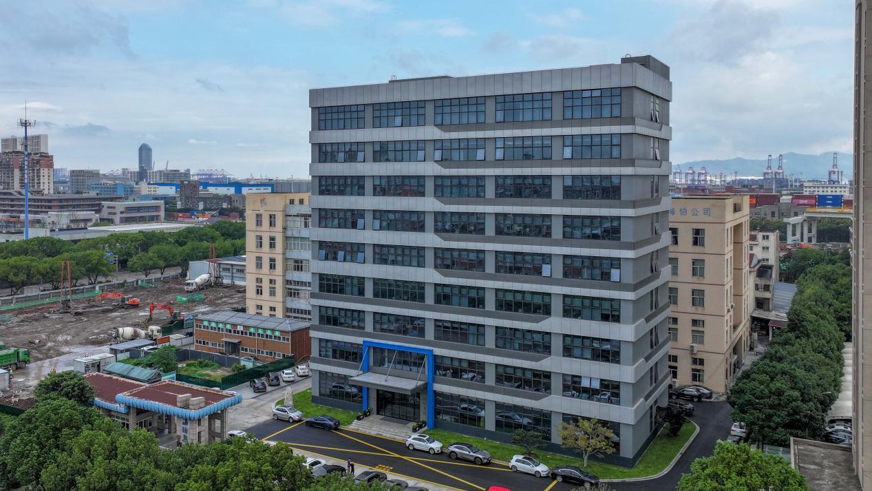 图为海伯集团航拍一景