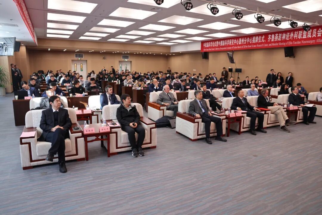 齐鲁医院德州医院主办中欧脑科学学术会议暨齐鲁燕赵神经外科联盟授牌仪式