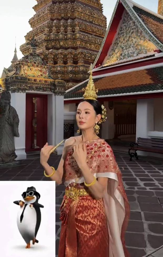 李若彤五官精致。