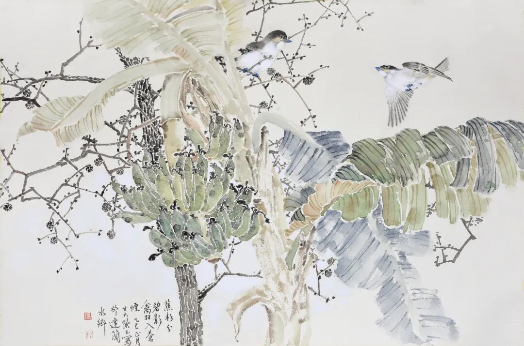 李紫玉中国画作品展在佛山市石景宜艺术馆开幕