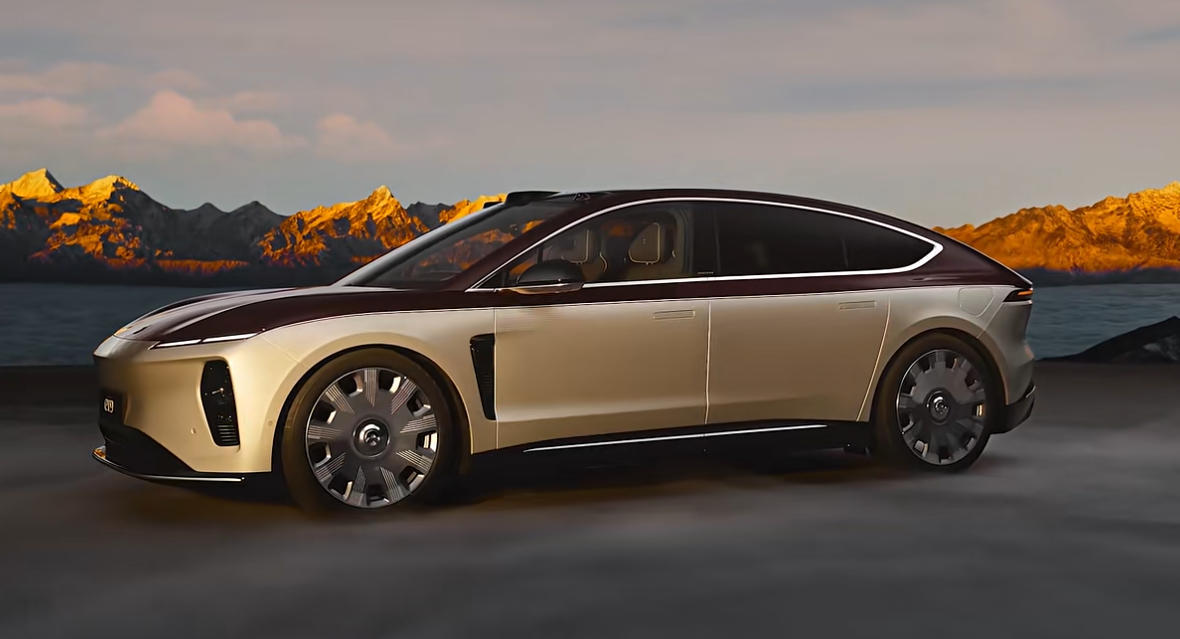 蔚来ET9“日照金山”版官宣:双拼色车身设计,11月21日亮相广州车展