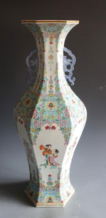 硬彩软画  铁骨柔风 ——古彩圣手李盛春