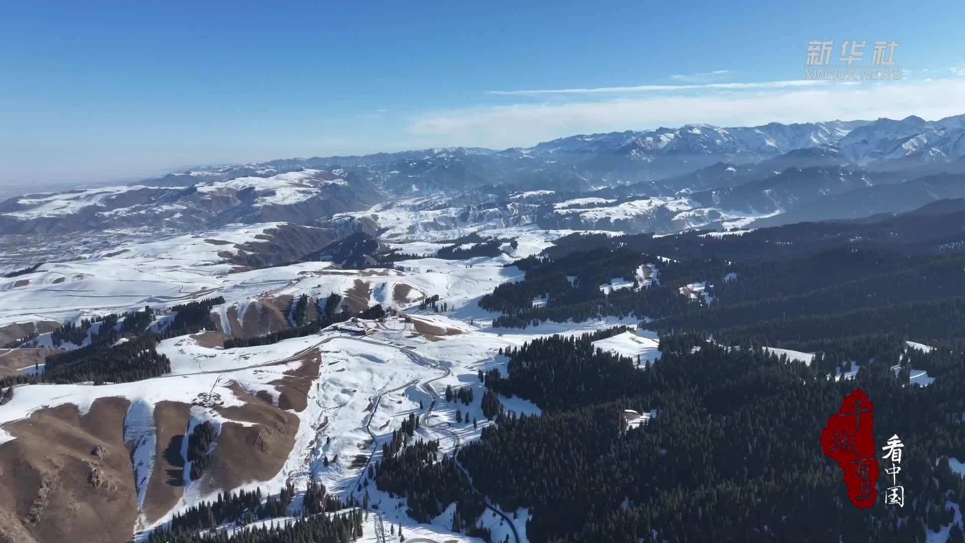 千城百县看中国｜新疆昌吉：雪山仙境 江布拉克