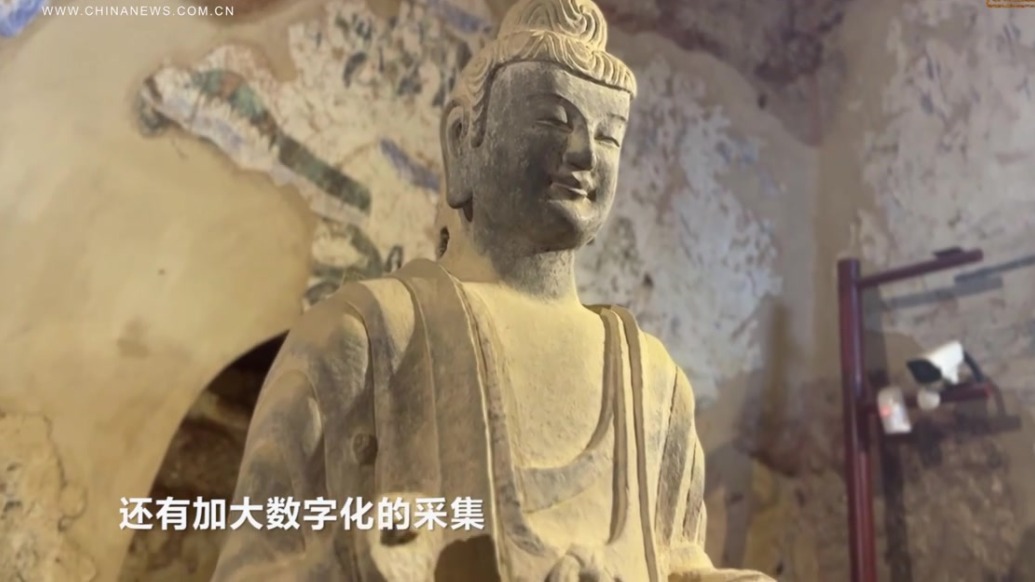 天水麦积山石窟：“东方微笑”　再续千年