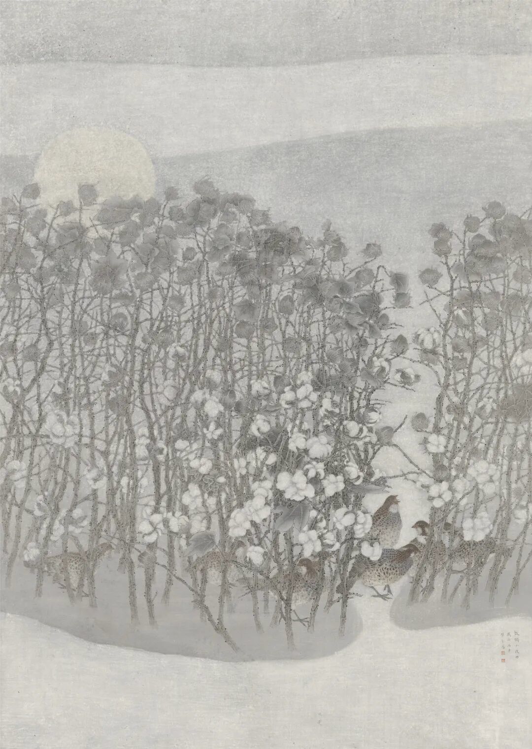 李紫玉中国画作品展在佛山市石景宜艺术馆开幕