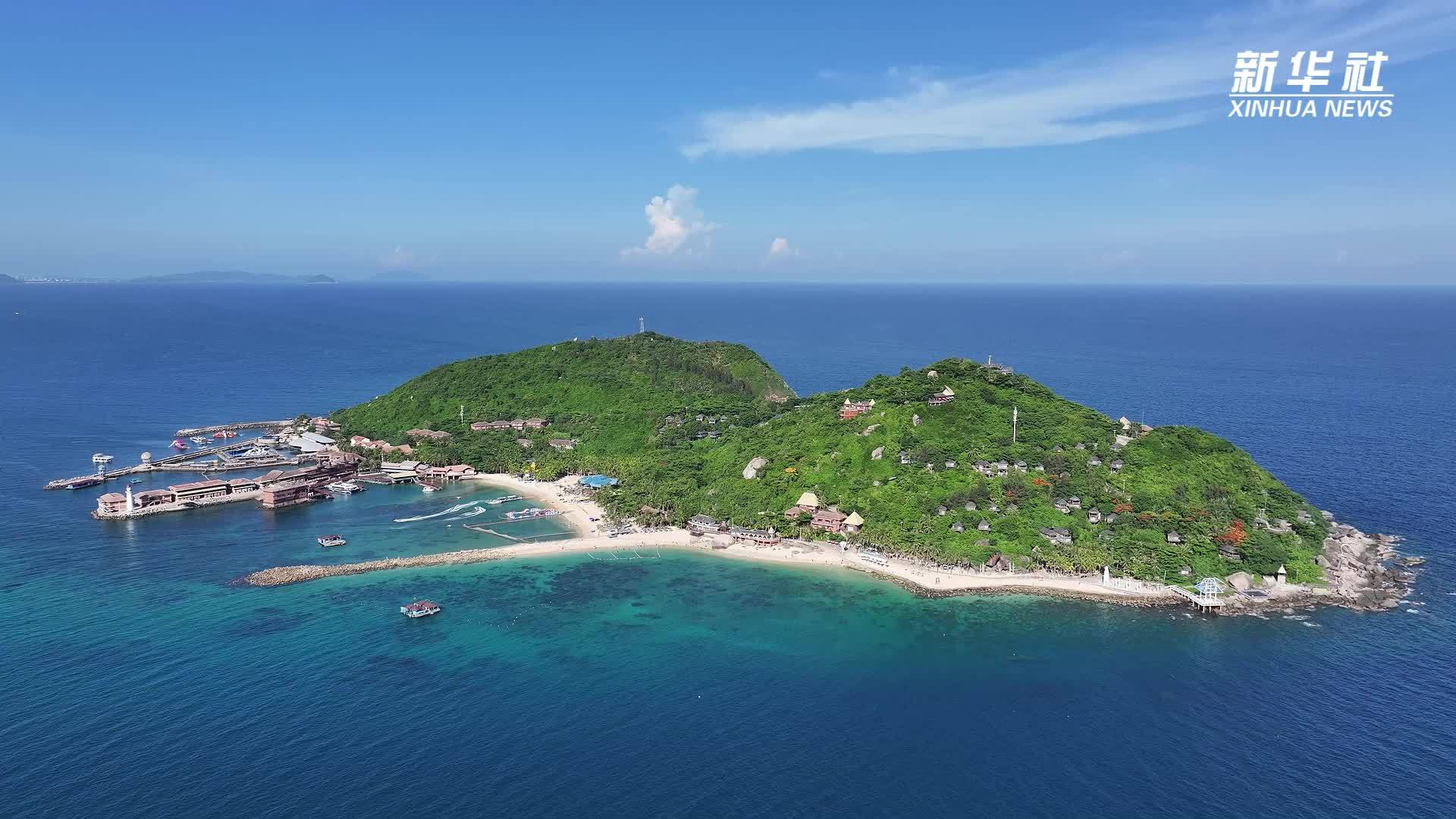 海南分界洲岛展现自贸港旅游活力