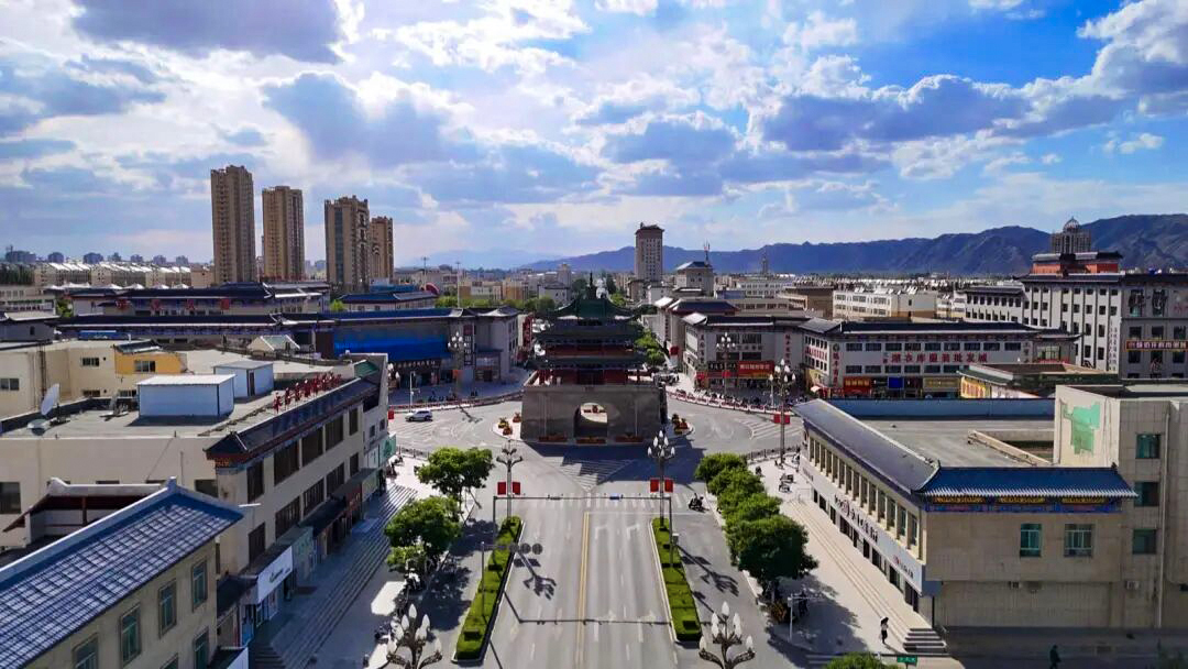 永昌县县城全貌