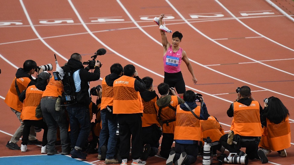 现场见证中国飞人苏炳添最后一舞