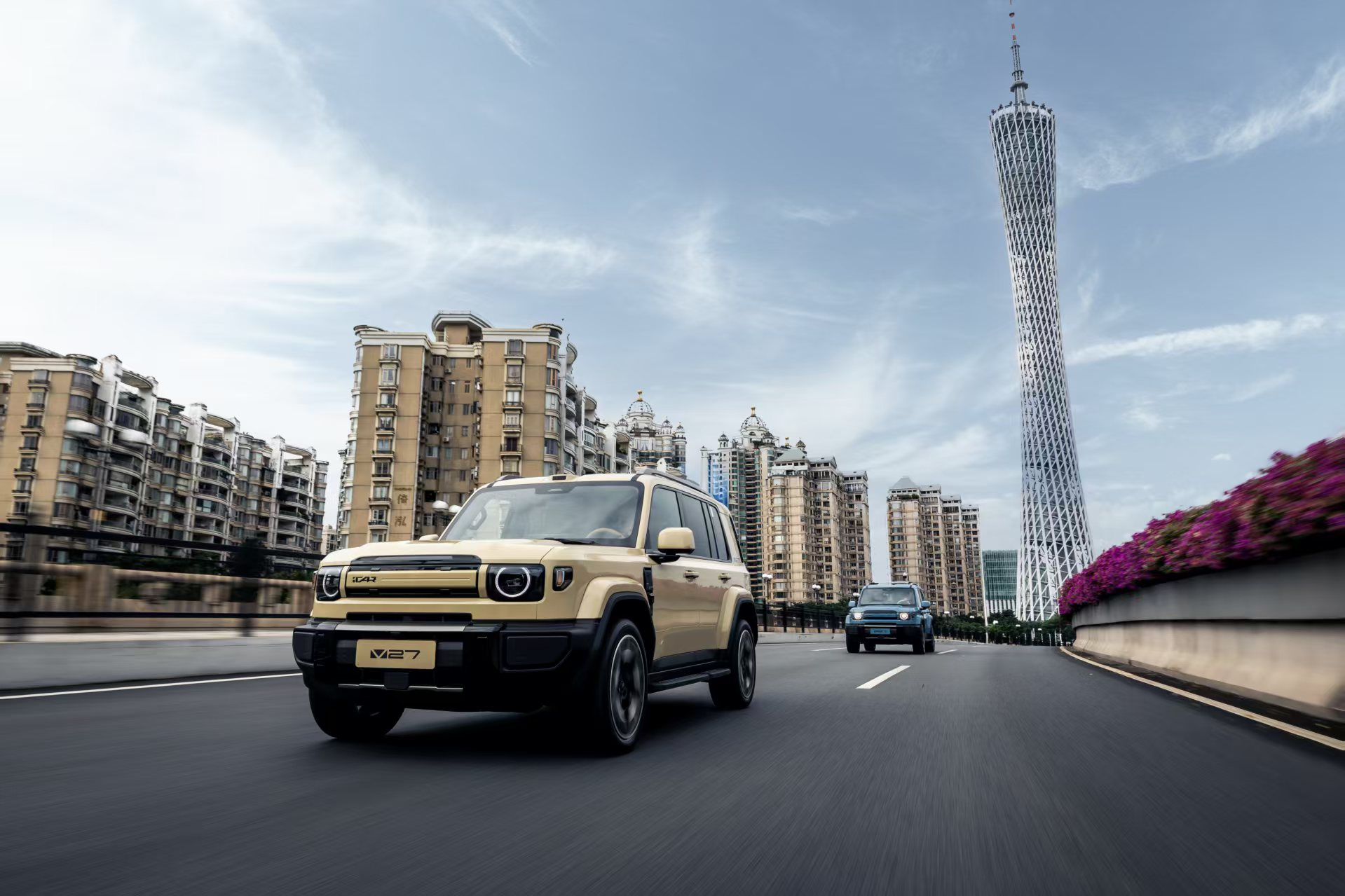 2025广州车展：iCAR V27广州车展中国首秀，打造家庭新硬派全能体验