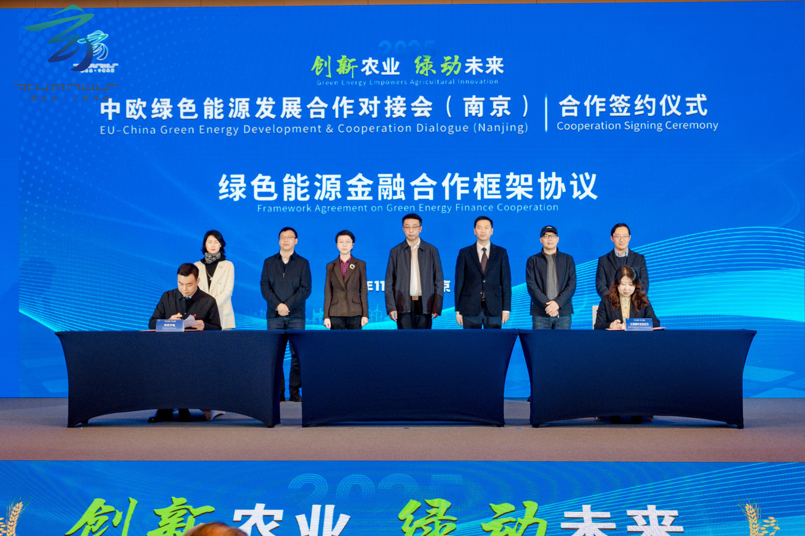 紫金山下，万里奔赴！中欧绿色能源合作在宁按下“启动键”