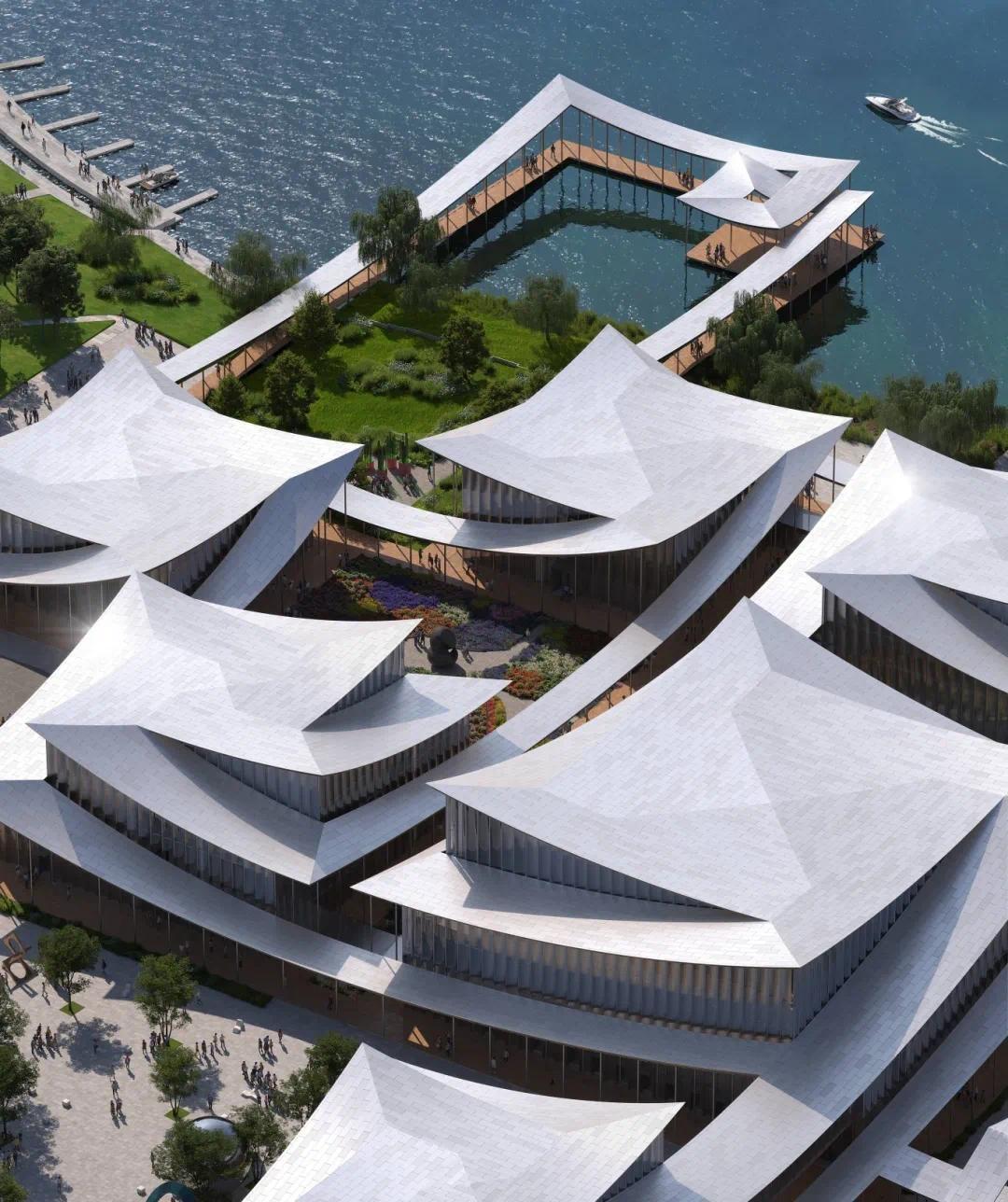 苏州当代美术馆建筑效果图