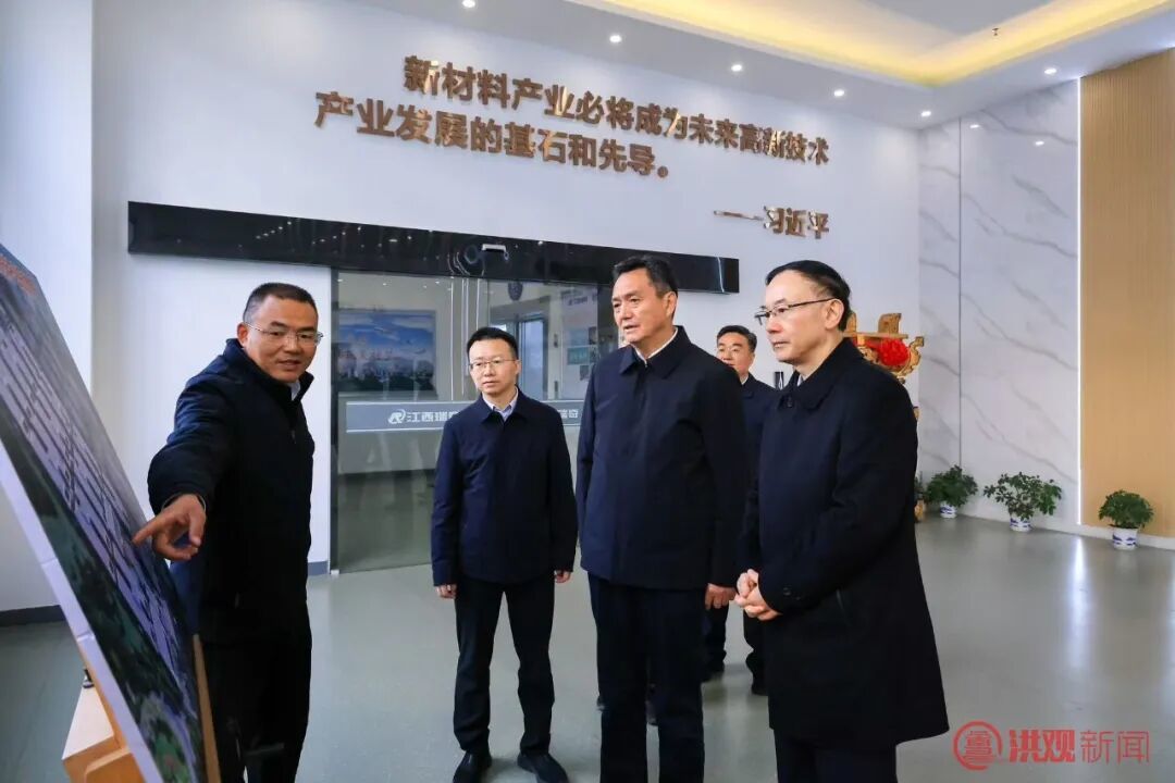 李红军在赣江新区共青组团调研产业发展情况 刘文华参加