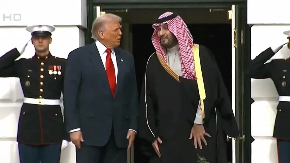 沙特王储受特朗普最高规格接待，记者质问卡舒吉案遭怒斥