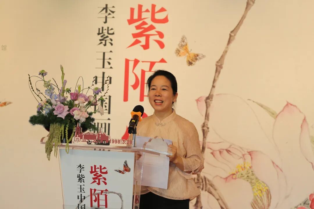 本次展览艺术家李紫玉