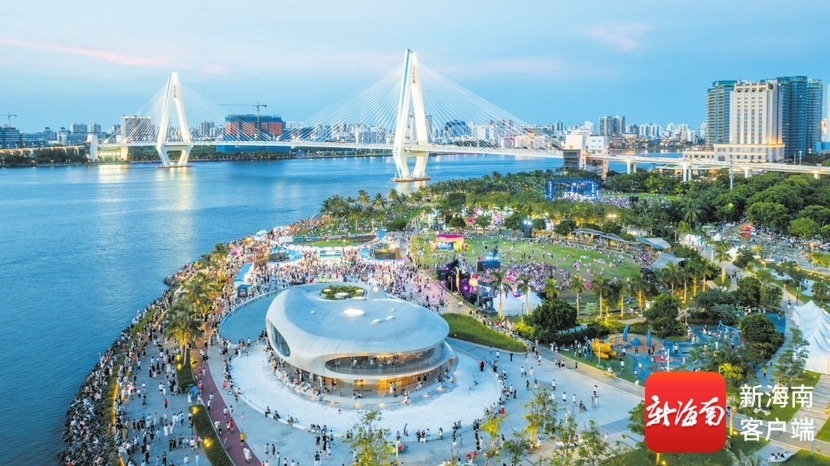 海口世纪公园。海口市商务局供图