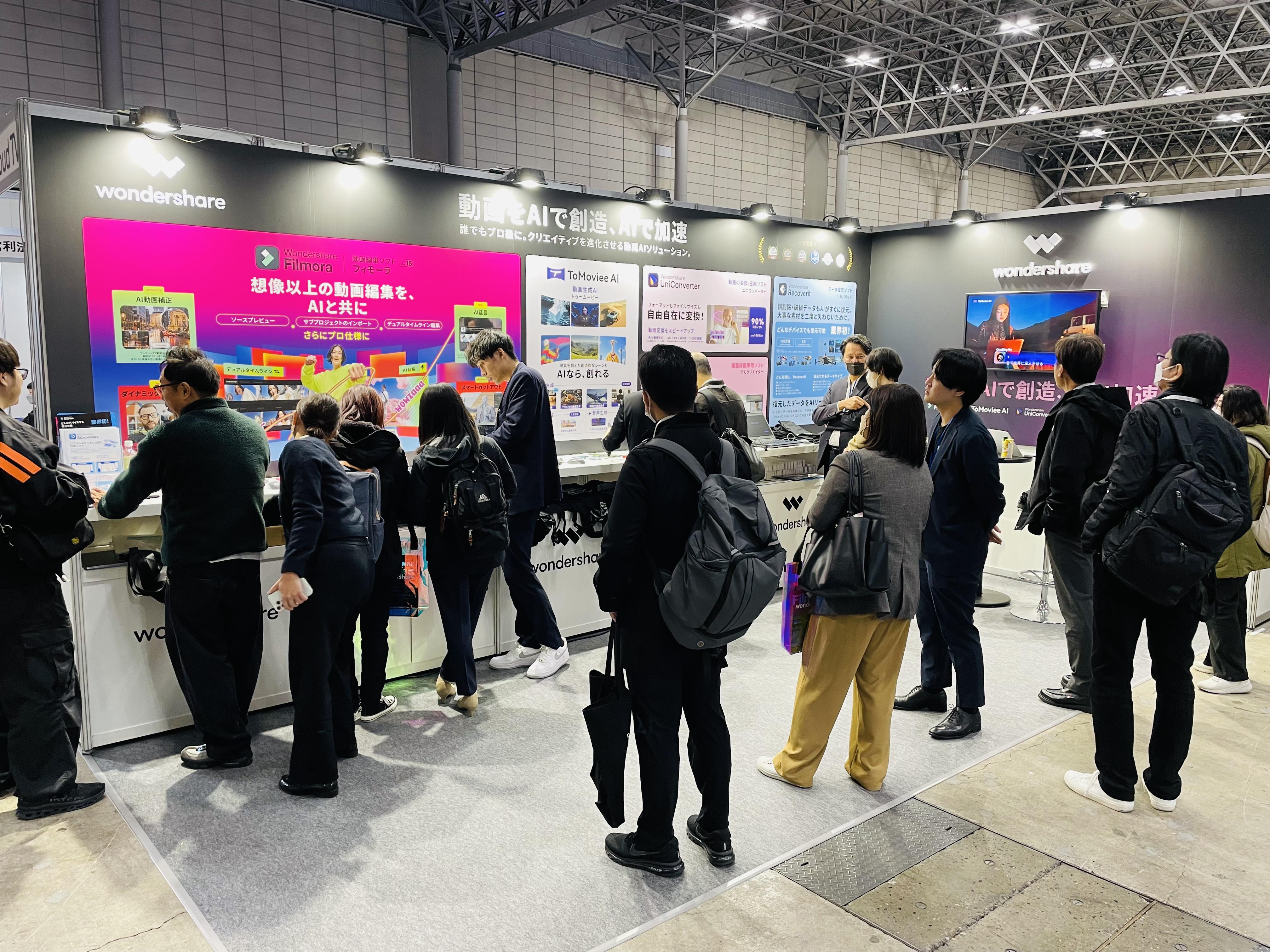 Wondershare Filmora V15日本线下惊艳首秀 现场互动热烈