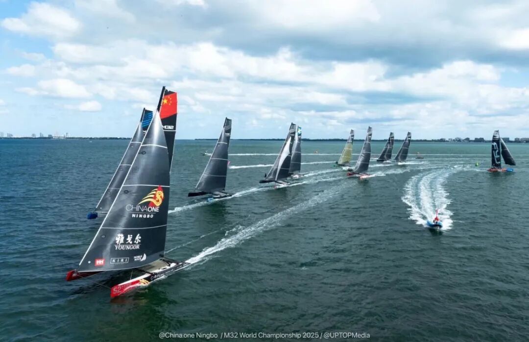 中国宁波一号帆船队勇夺M32世锦赛季军！