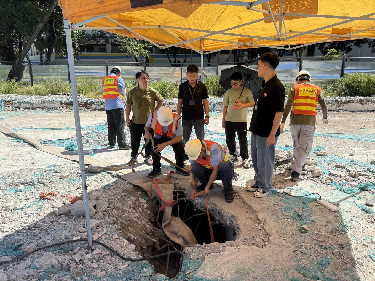 通过铺设排水带,助力地下室排水