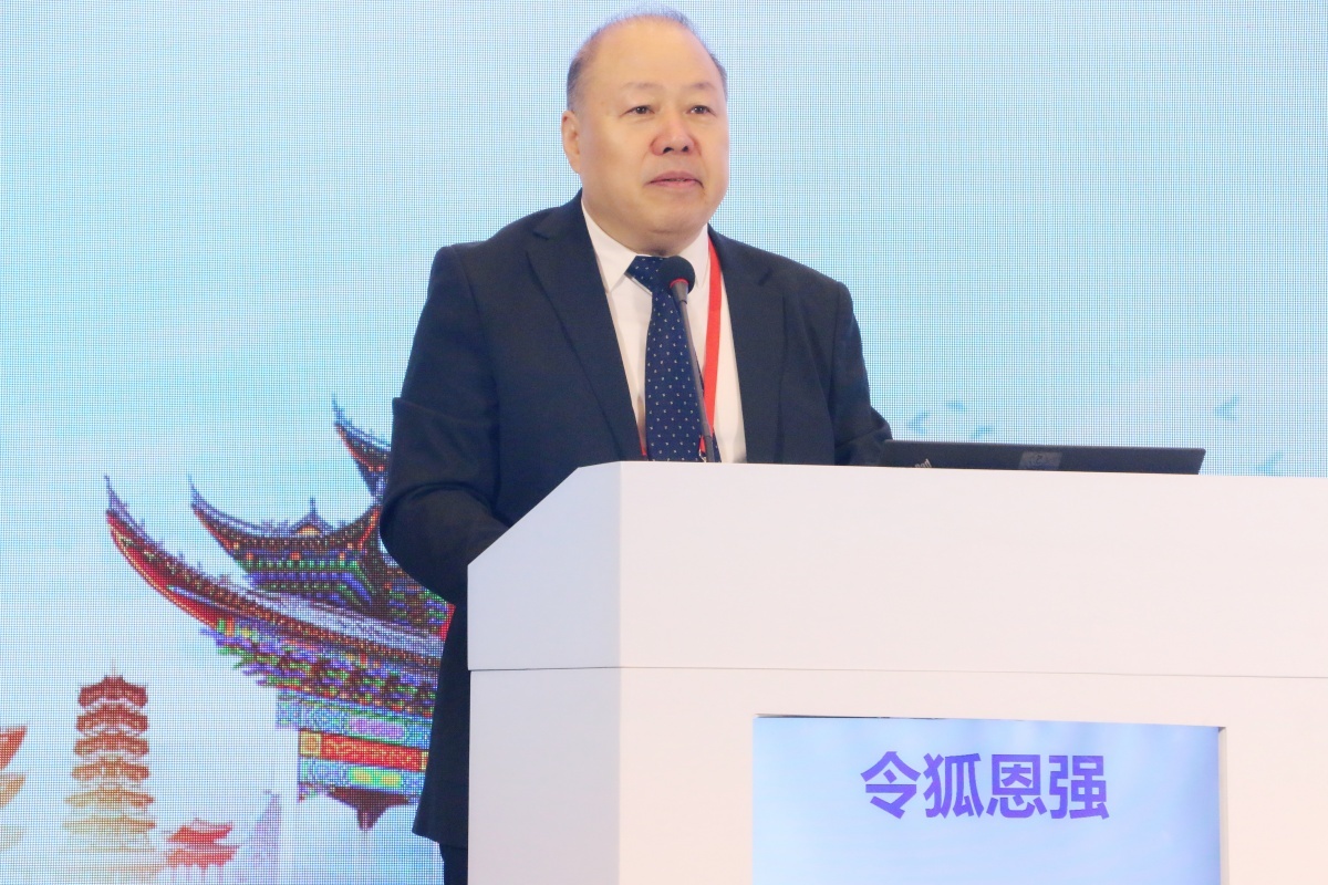 中国医师协会消化医师分会会长、中国人民解放军总医院令狐恩强教授致辞