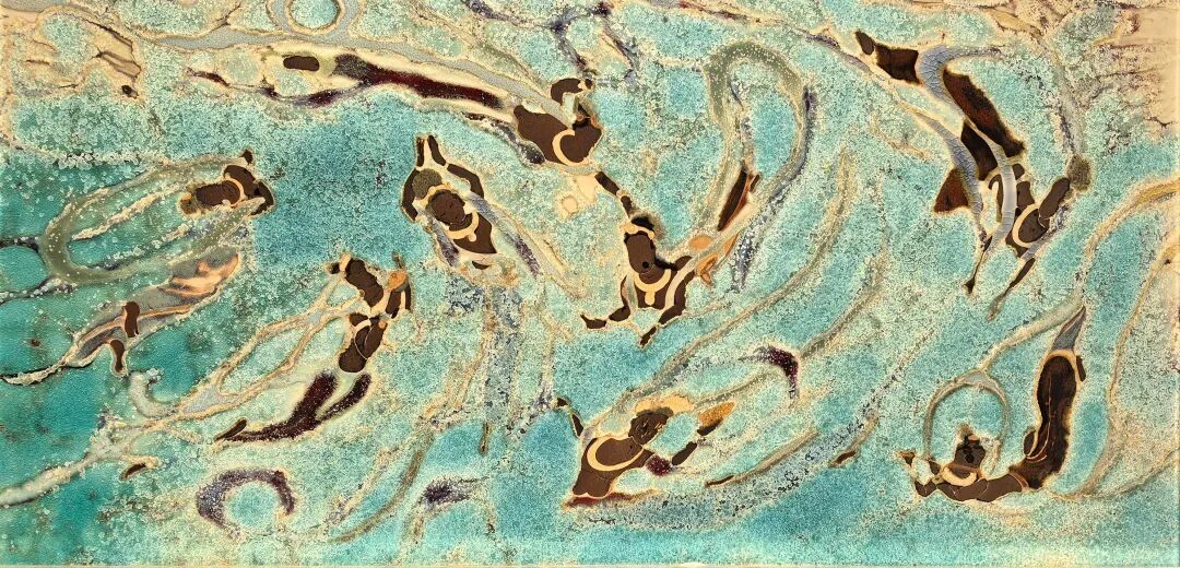 高温颜色釉《飞天》傅露作