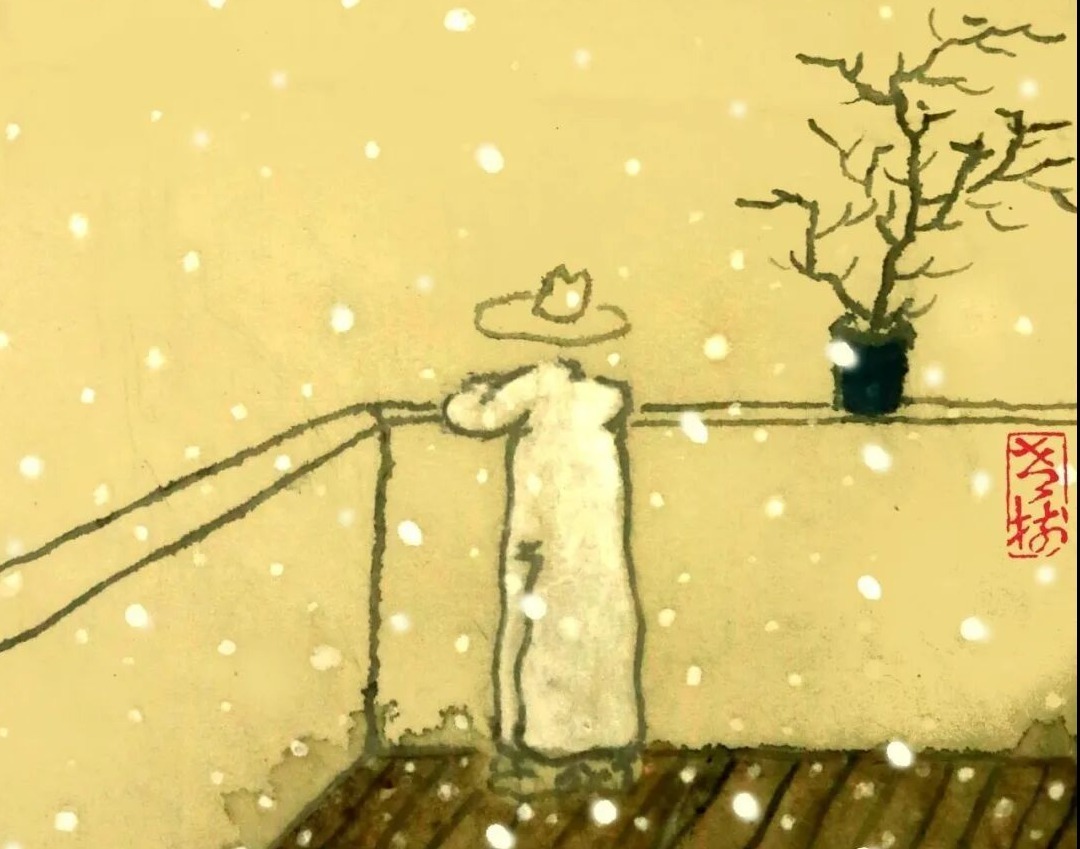 汪曾祺的冬天，花香、饭香、取暖的炉子也香……