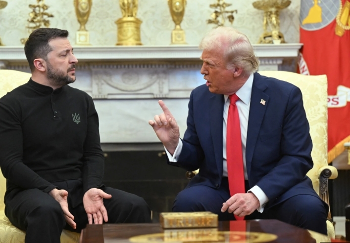 美媒:对处境脆弱的泽连斯基而言,向特朗普屈服比反抗风险更大