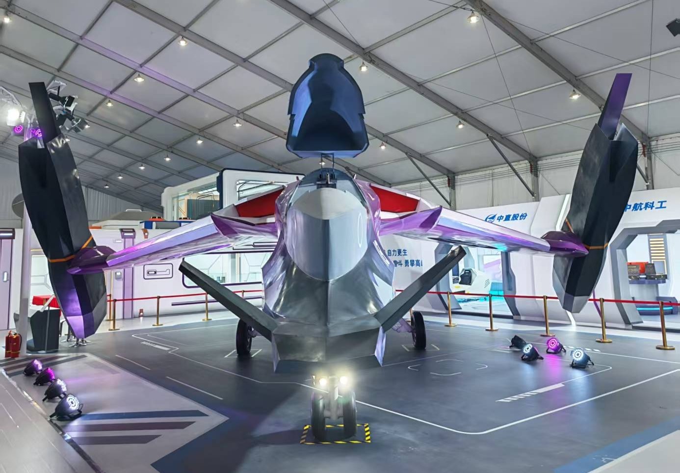 “紫火”未来飞行器亮相2025亚洲通航展！“南天门计划”照进现实