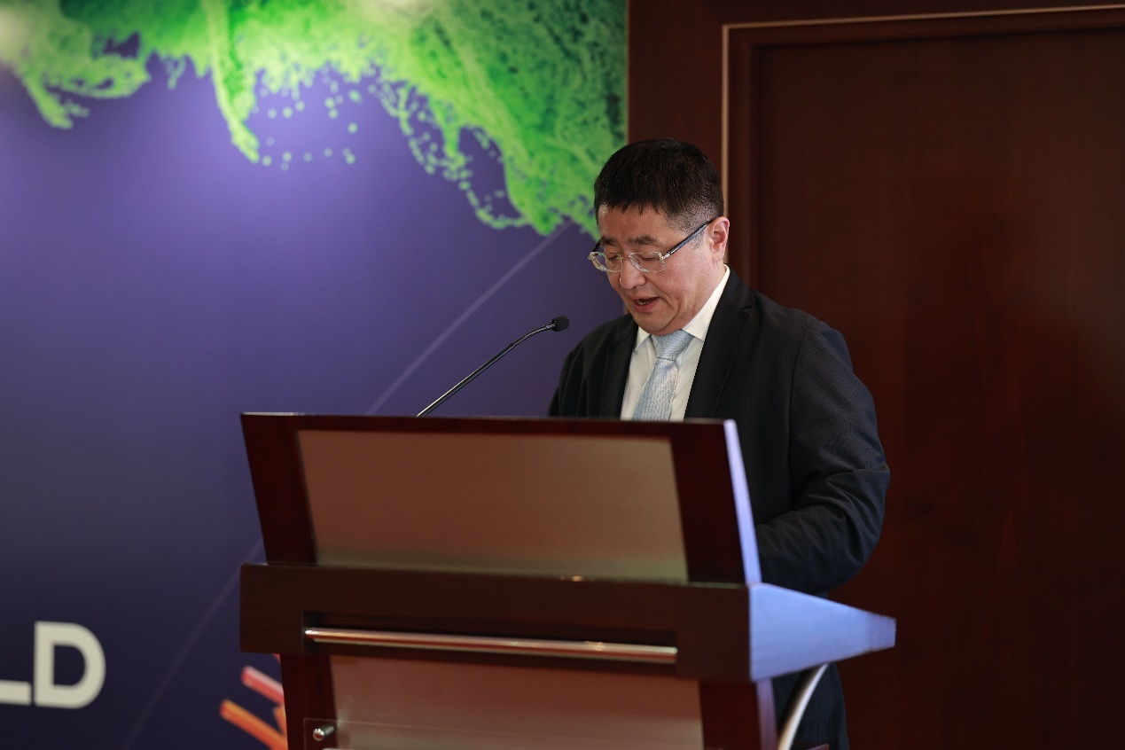 中国建筑中东公司副总马文龙主旨演讲